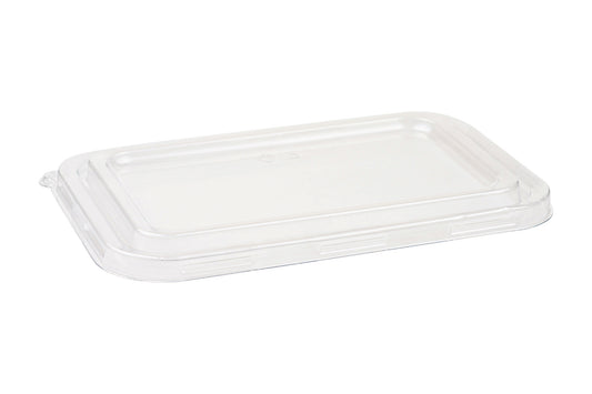 Rectangle Tray Lid 500/650ml Clear