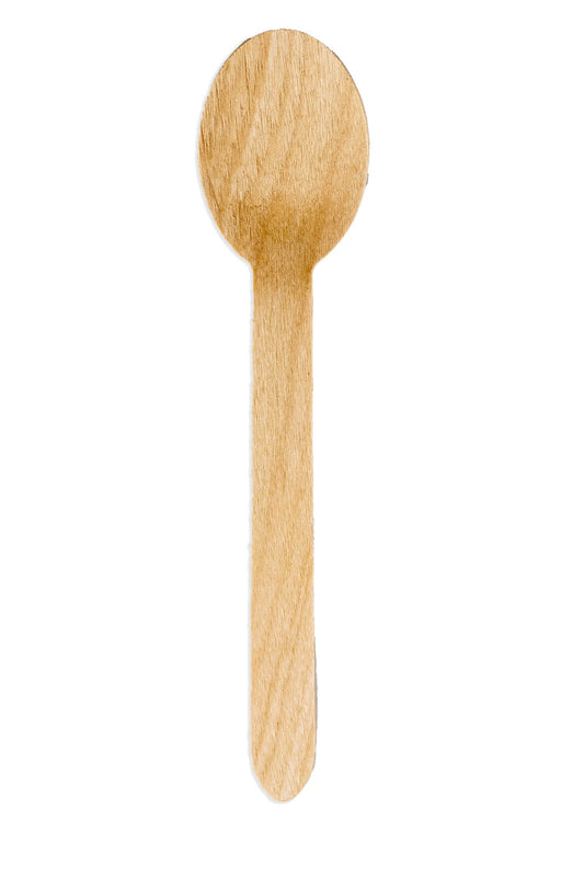 Cutlery Loose 16cm Spoon FSC Wood