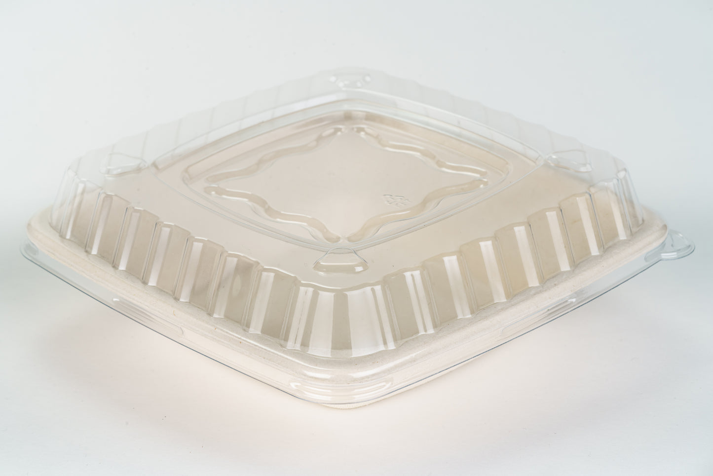 Square Bowl Lid Clear